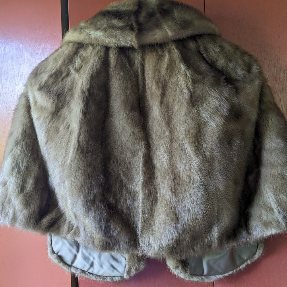 Brown Fur Women's Jacket - Picture 2 of 9
